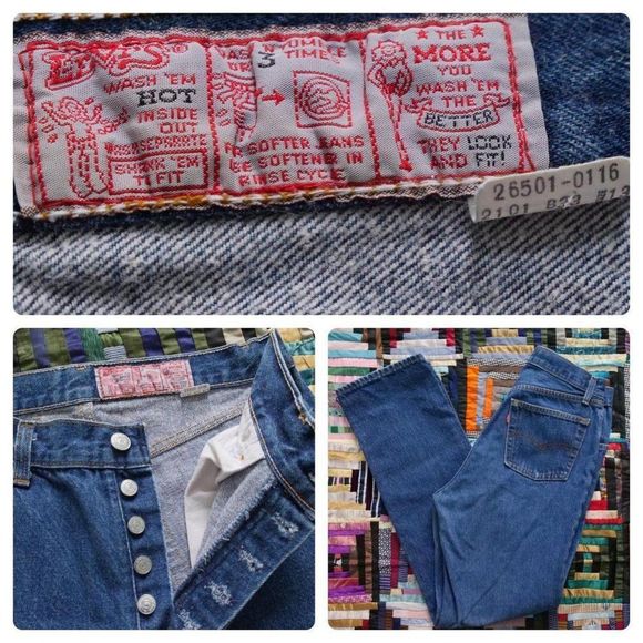 Vintage 26501 Shrink to Fit Levi’s jeans - Picture 3 of 10